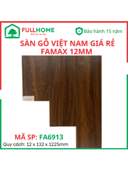 Sàn gỗ famax 12MM